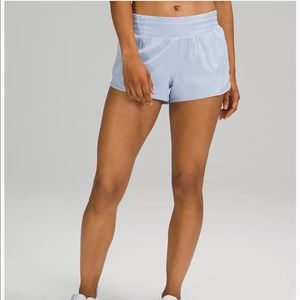 Lululemon Hotty Hot HR Short 2.5 - Blue Linen, 4